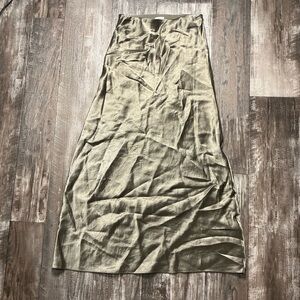 Babaton Olive Maxi Skirt